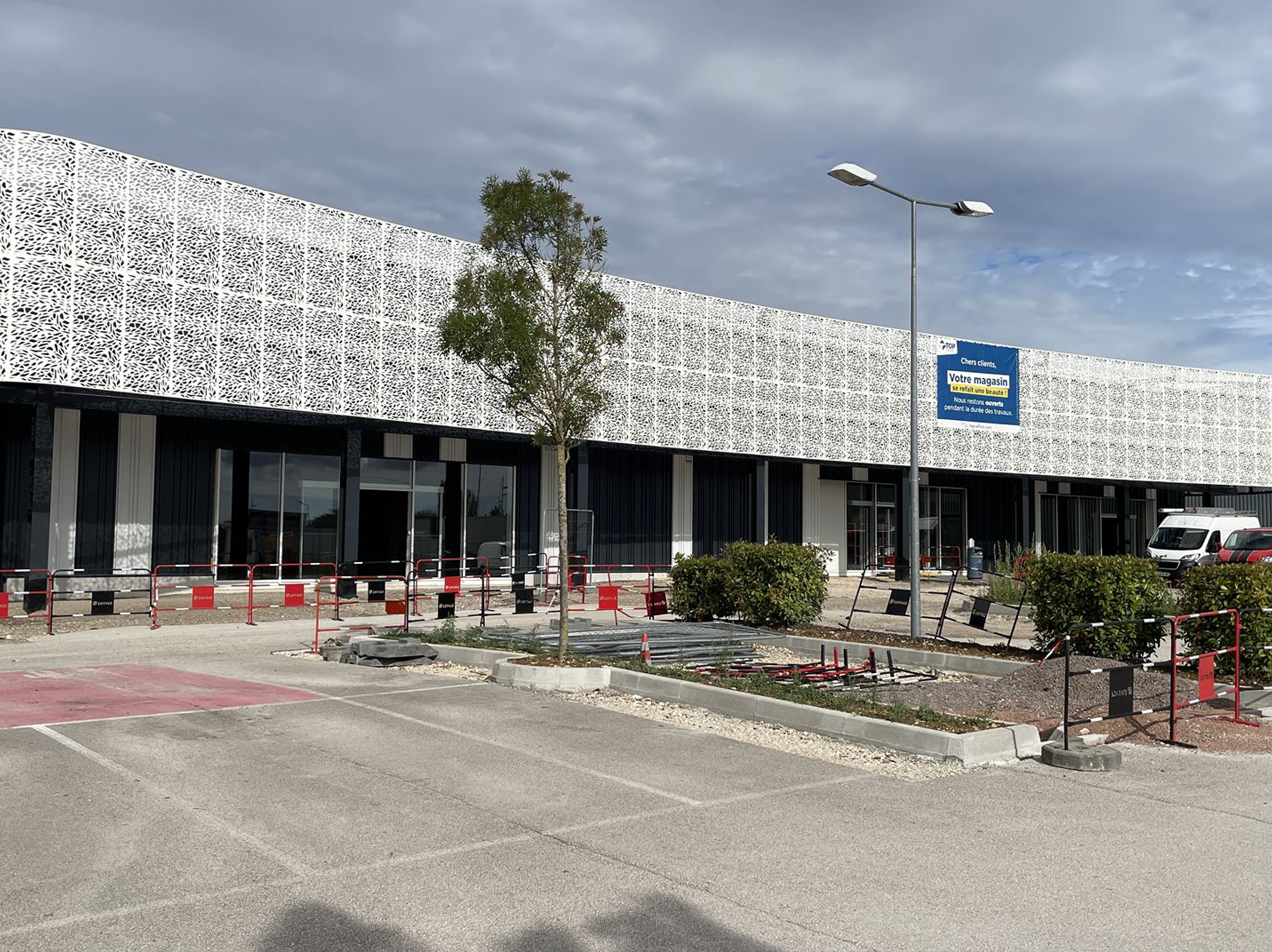 Restructuration centre commercial Quetigny